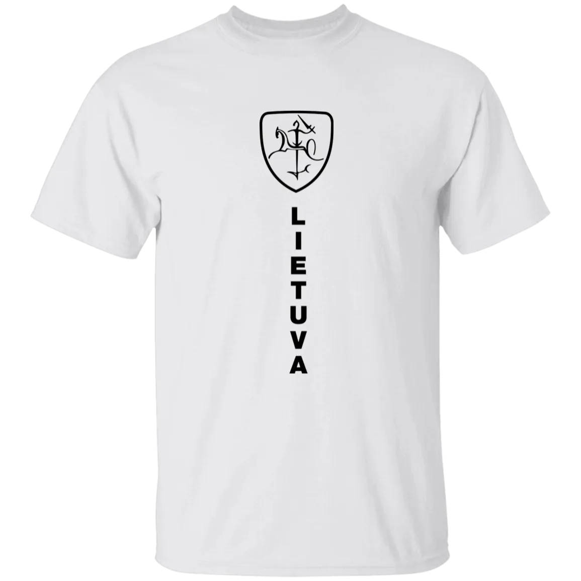 Vytis Shield Lietuva - Boys/Girls Youth Classic Short Sleeve T-Shirt