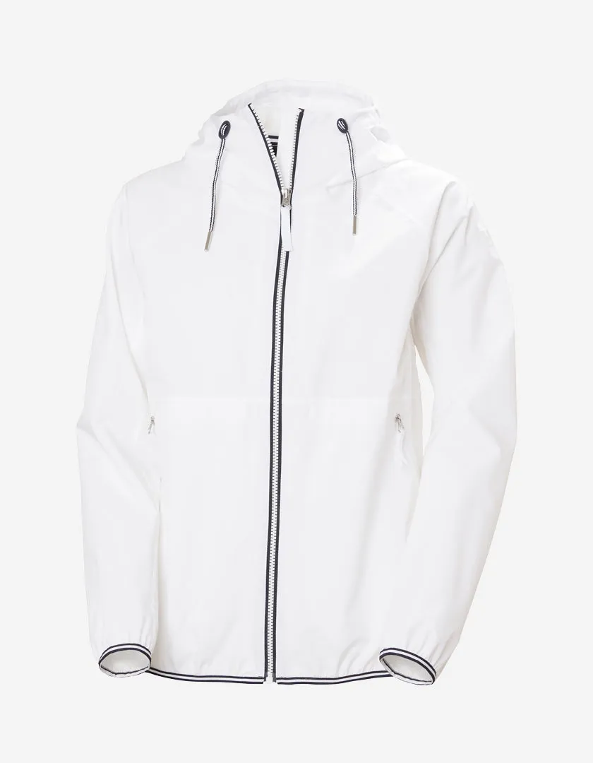 W KOSTER RAIN JACKET, White