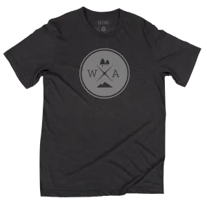 WA Adventure Tee | Unisex | Dark Grey Heather