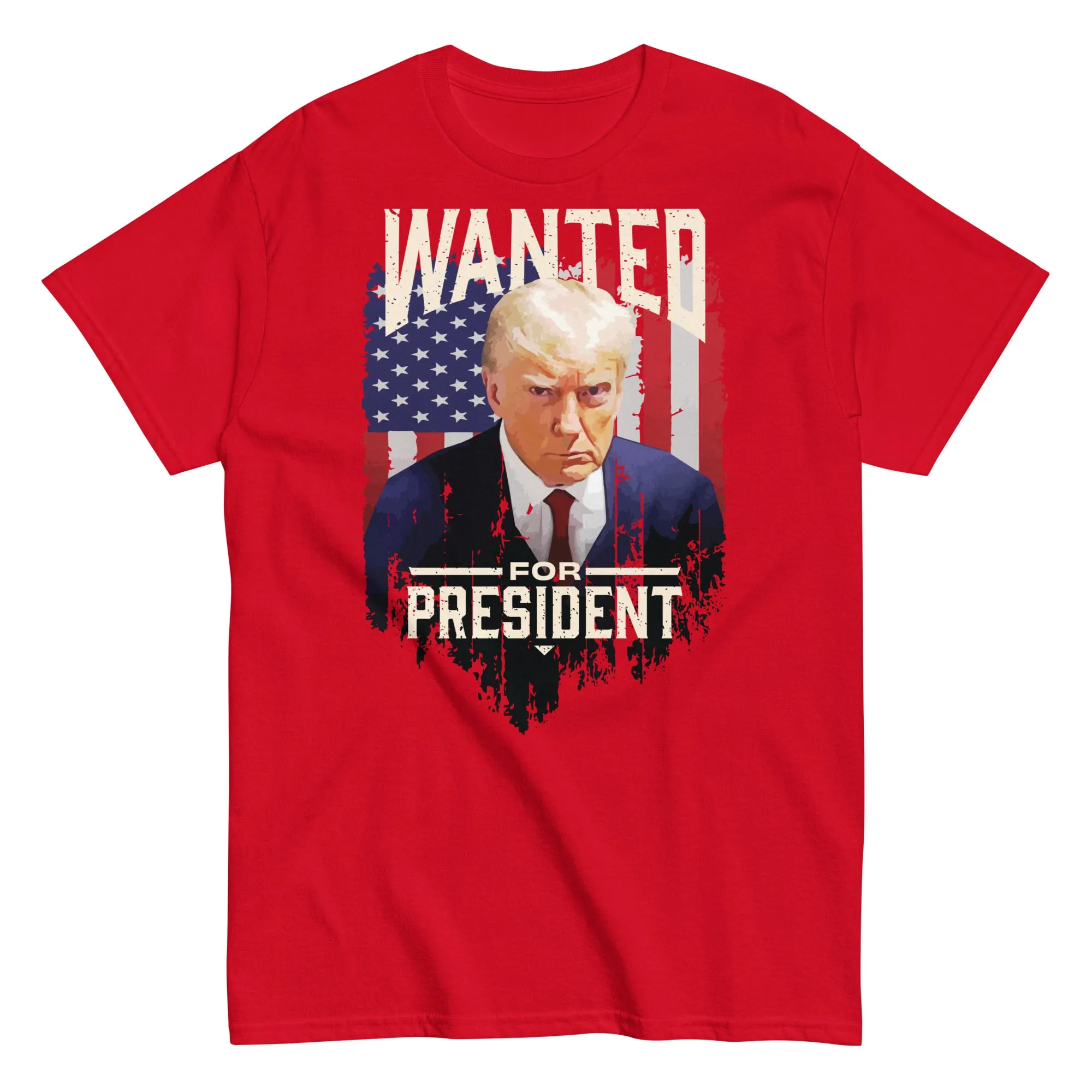Wanted for President Trump Shirt V1