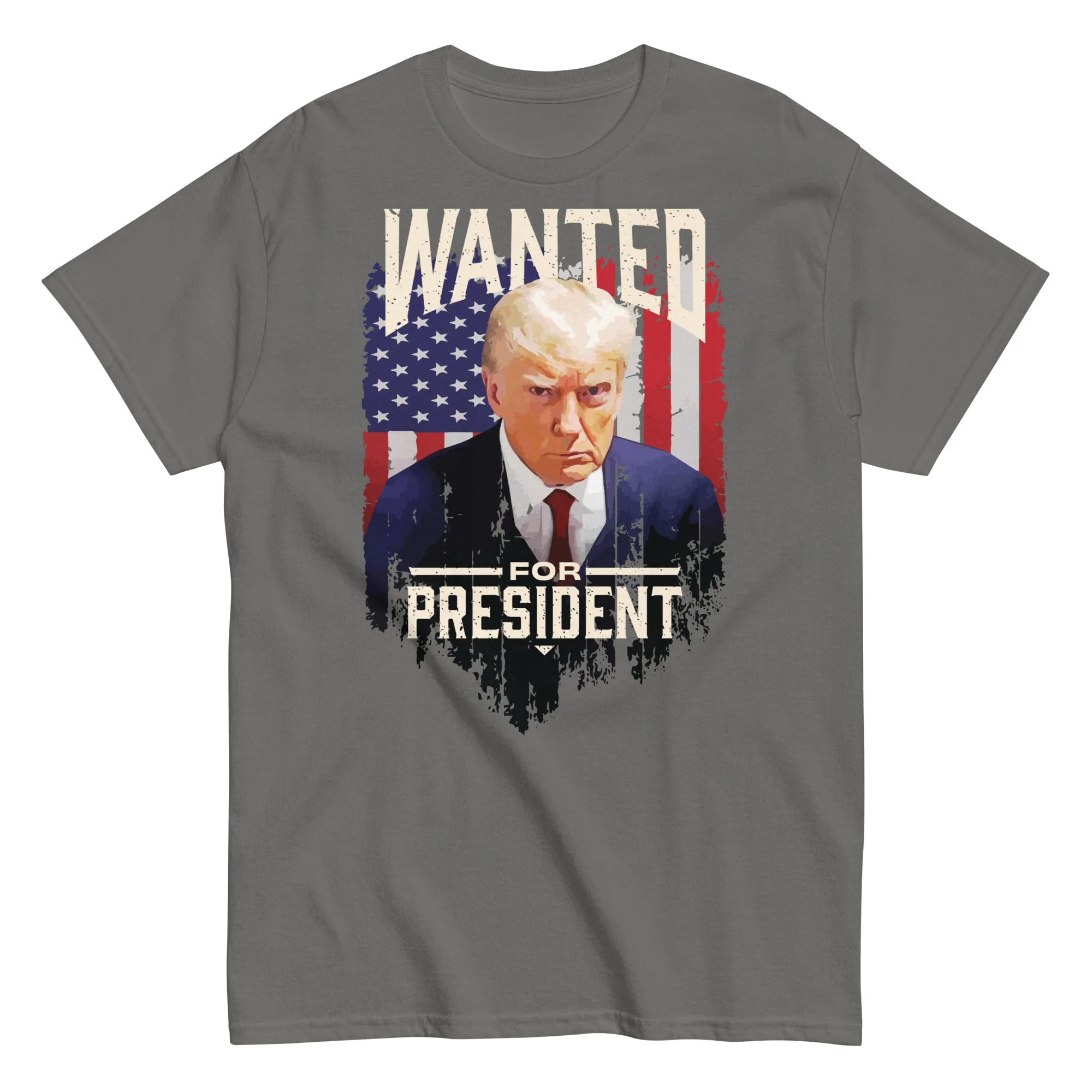 Wanted for President Trump Shirt V1