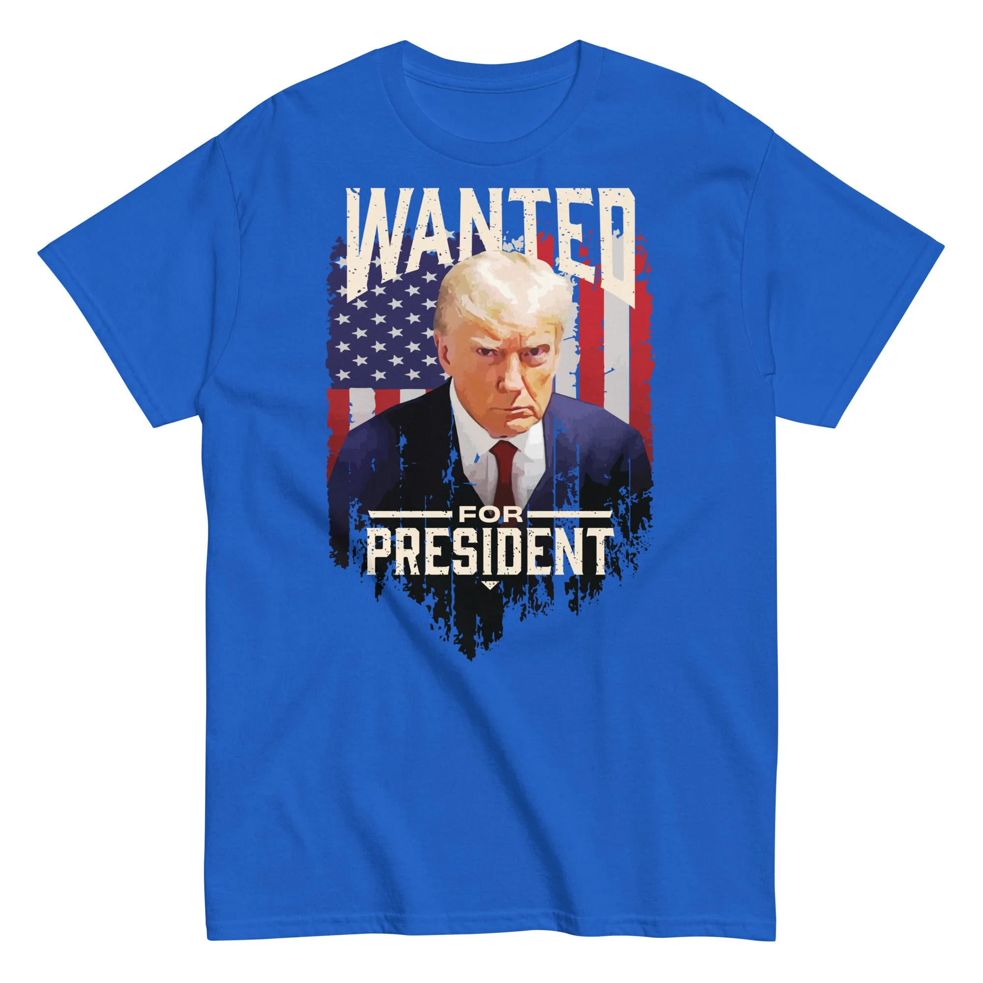 Wanted for President Trump Shirt V1