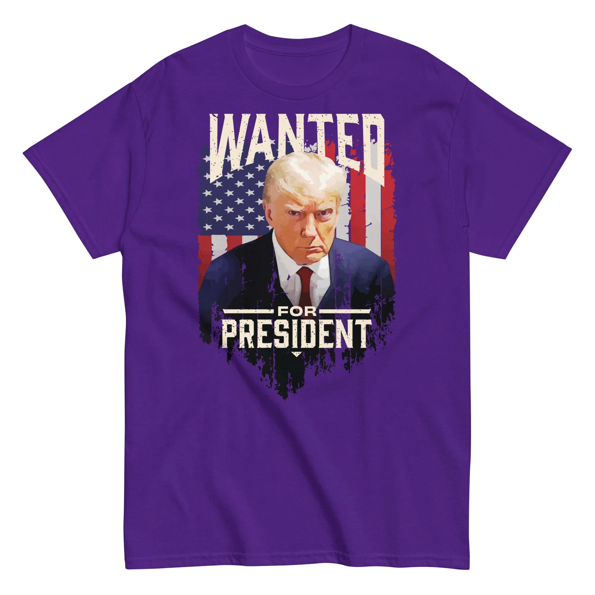 Wanted for President Trump Shirt V1