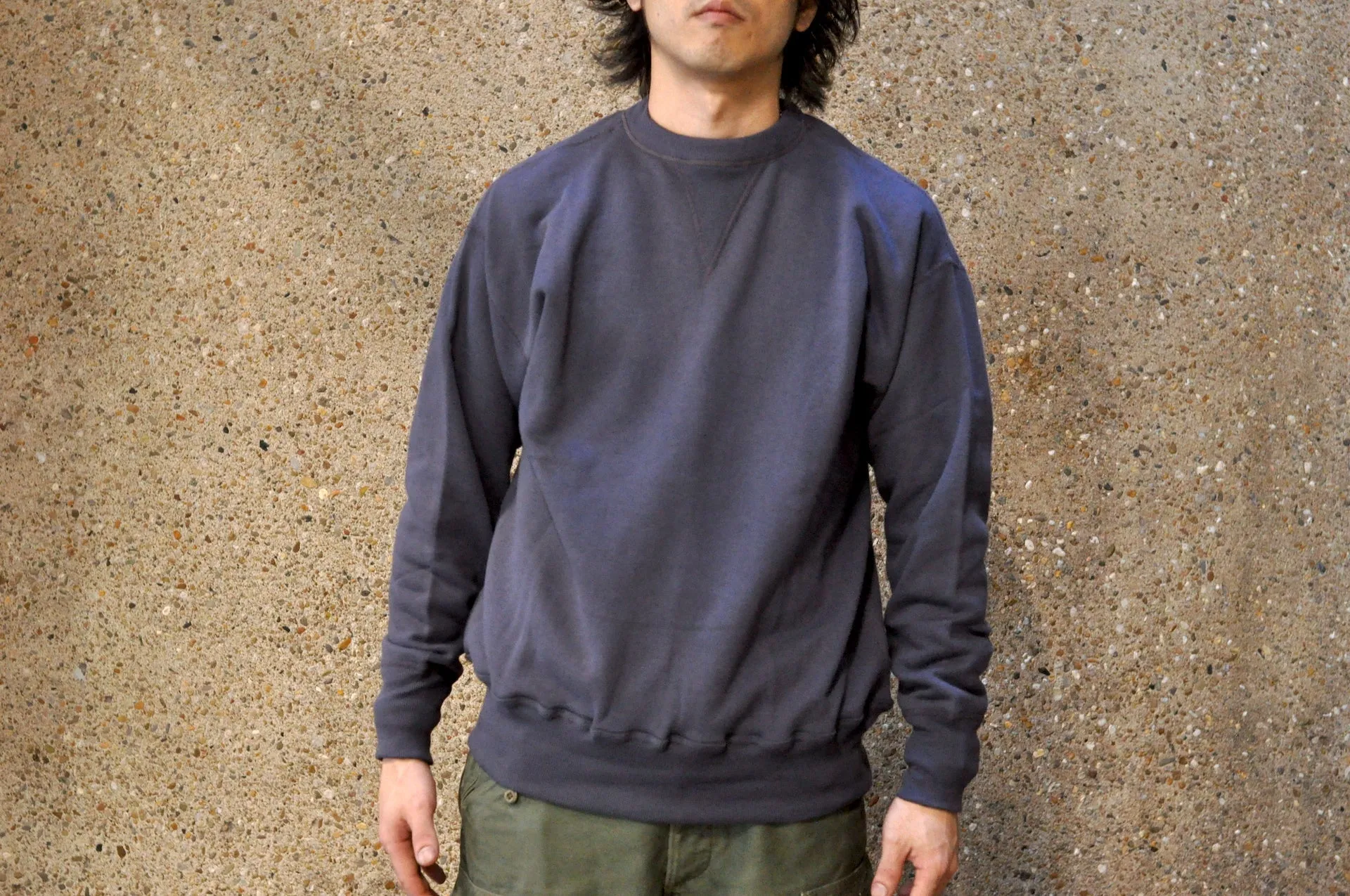 Warehouse Lot.401 10oz "Standard" Loopwheeled Sweatshirt (Navy)