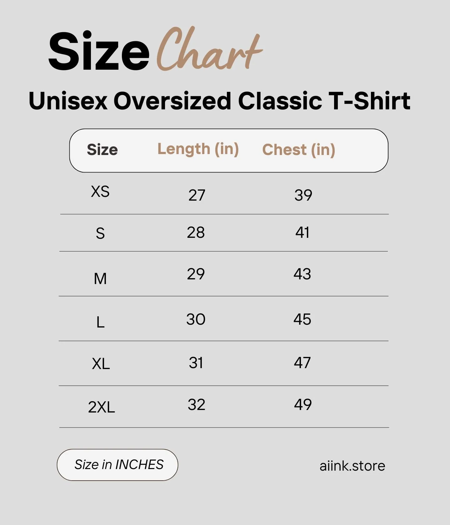 Water Limit Only - Oversized Classic T-Shirt