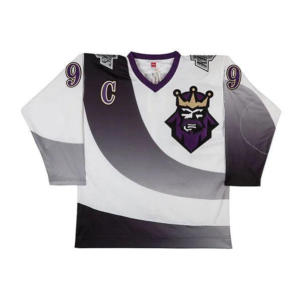 Wayne Gretzky Autographed 1995-96 Los Angeles Kings Authentic Mitchell & Ness Jersey - UDA