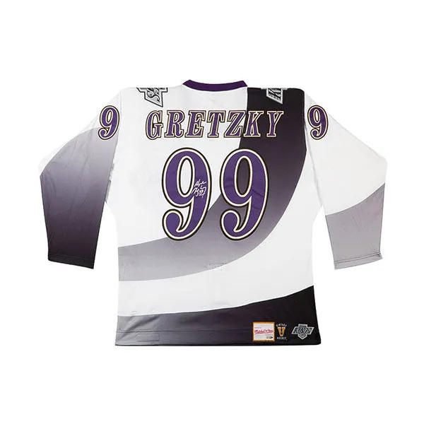 Wayne Gretzky Autographed 1995-96 Los Angeles Kings Authentic Mitchell & Ness Jersey - UDA
