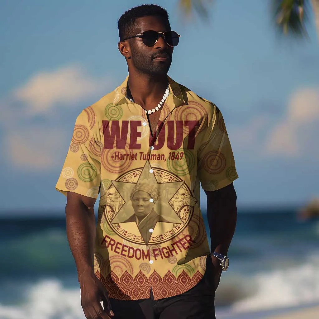 We Out 1849 African-American Hawaiian Shirt Harriet Tubman DT02