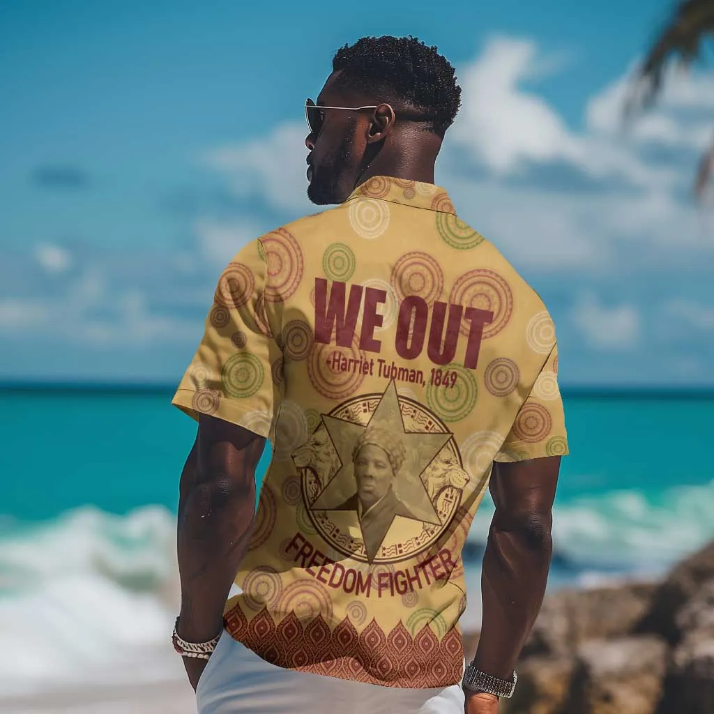 We Out 1849 African-American Hawaiian Shirt Harriet Tubman DT02