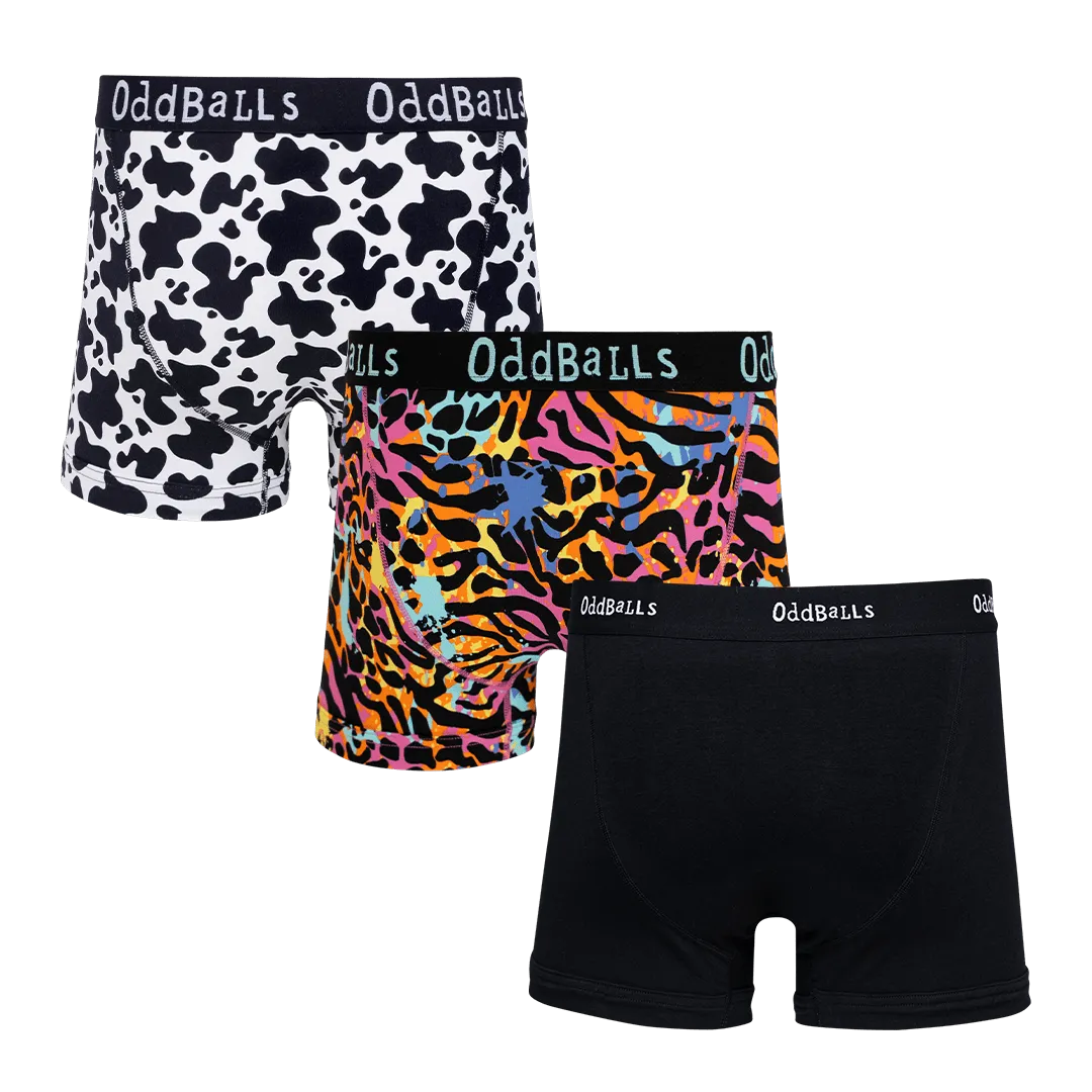 Weekend Bundle - Mens Boxer Shorts 3 Pack Bundle