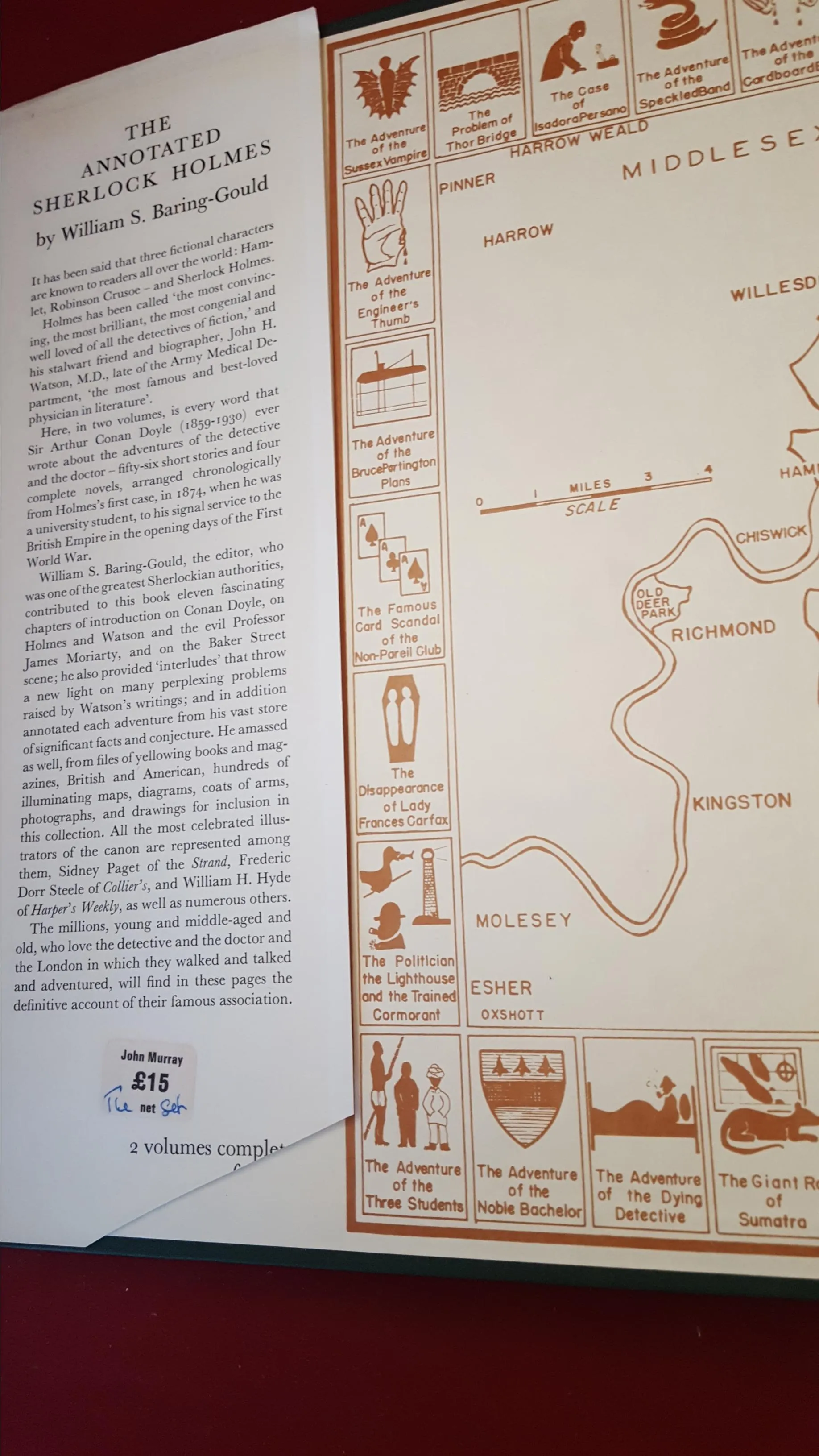 William S Baring-Gould - The Annotated Sherlock Holmes Volume I & II, J Murray, 1973