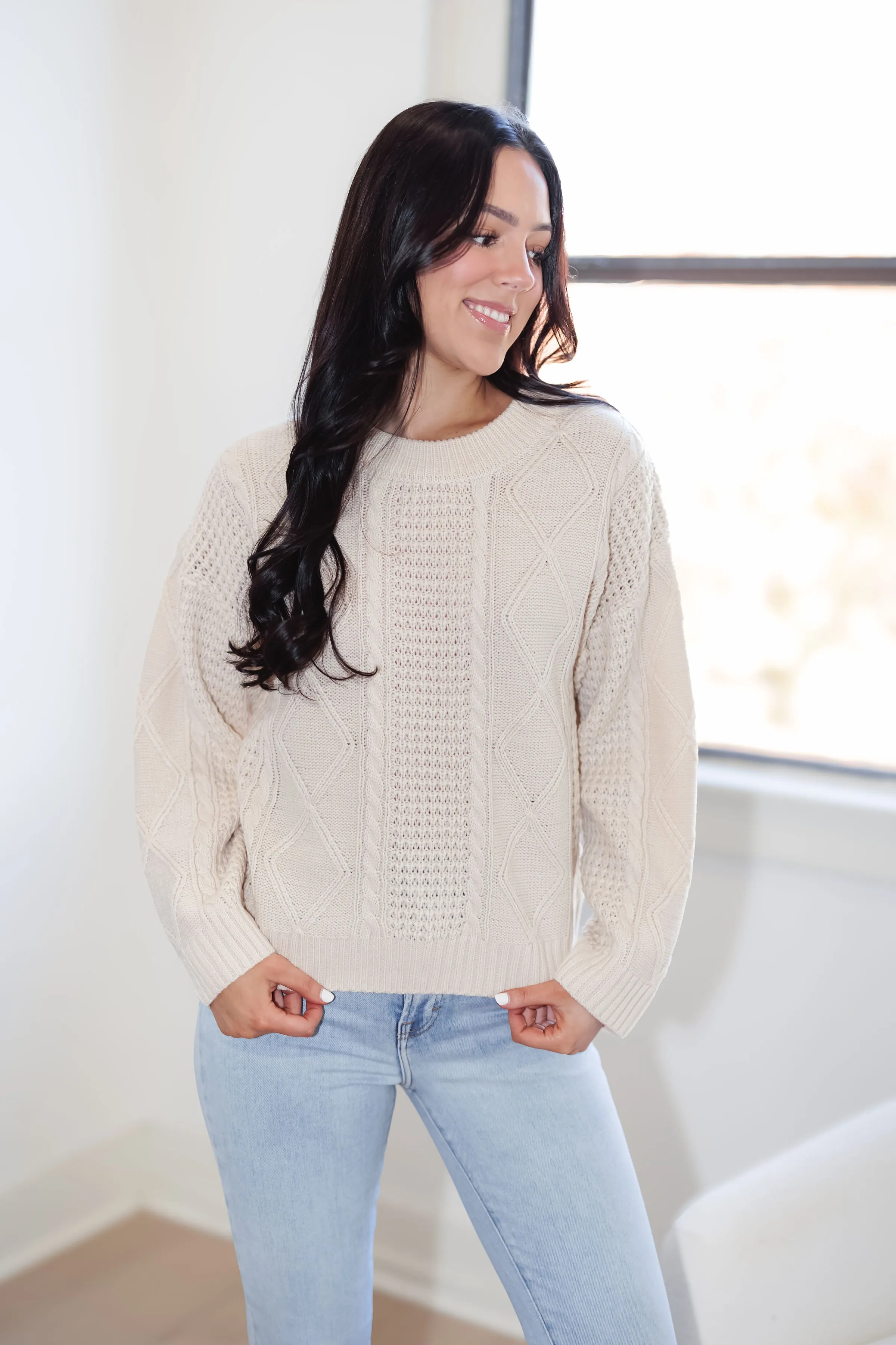 Winslow Sweater-Oatmeal