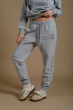 Women's Organic Essential Sweatpants Heather Grey