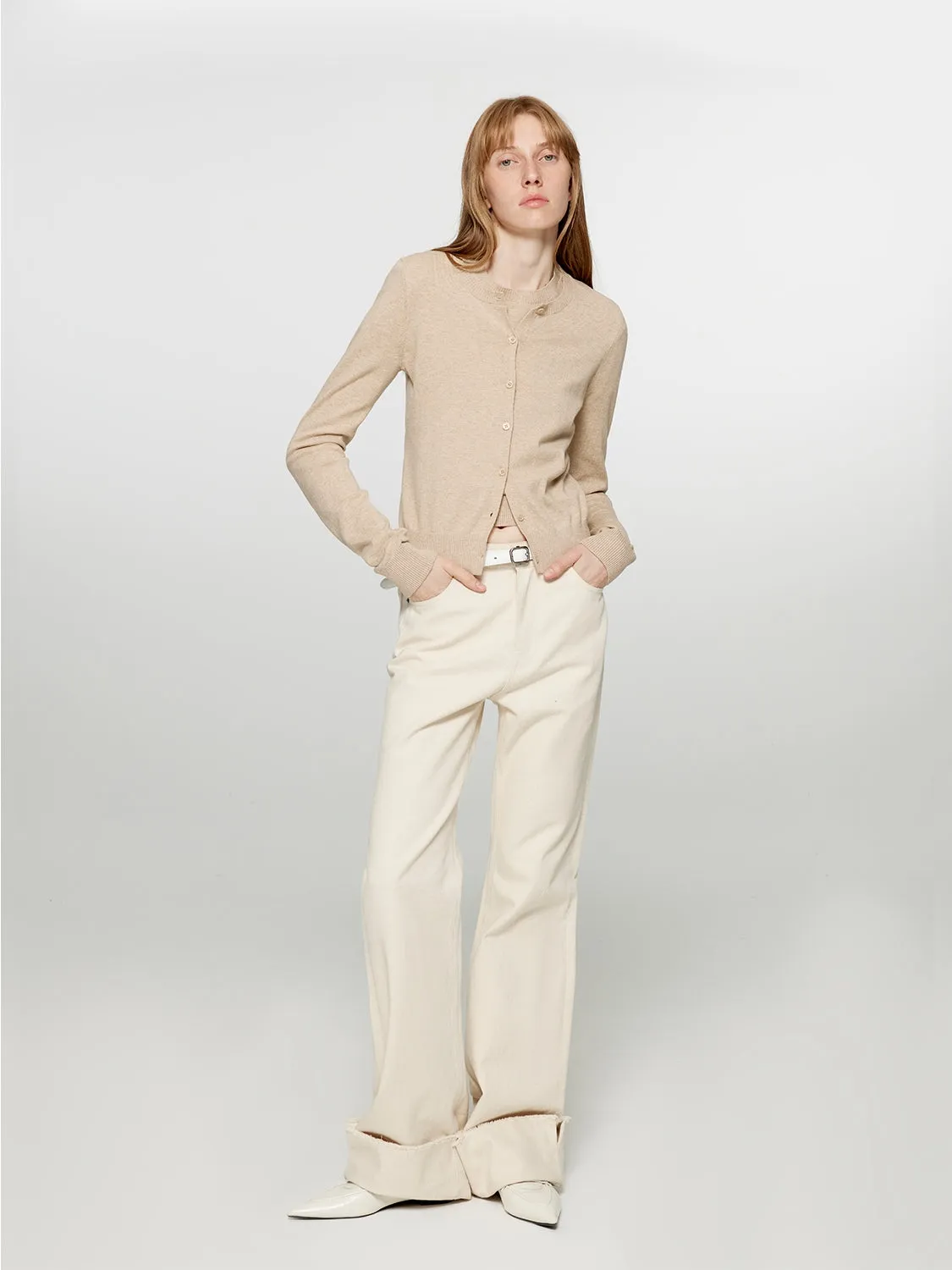 Wool Blend Layered Set