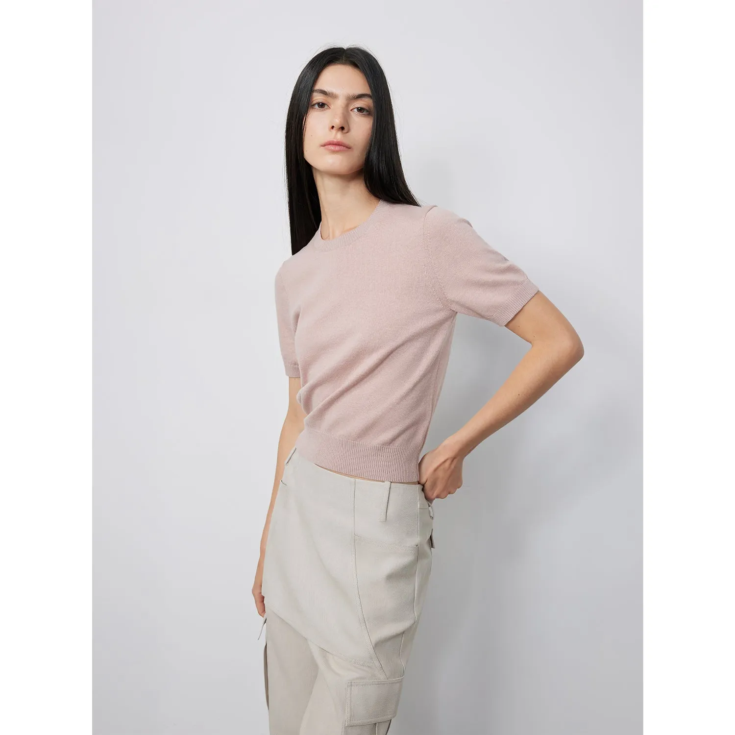 Wool Blend Layered Set