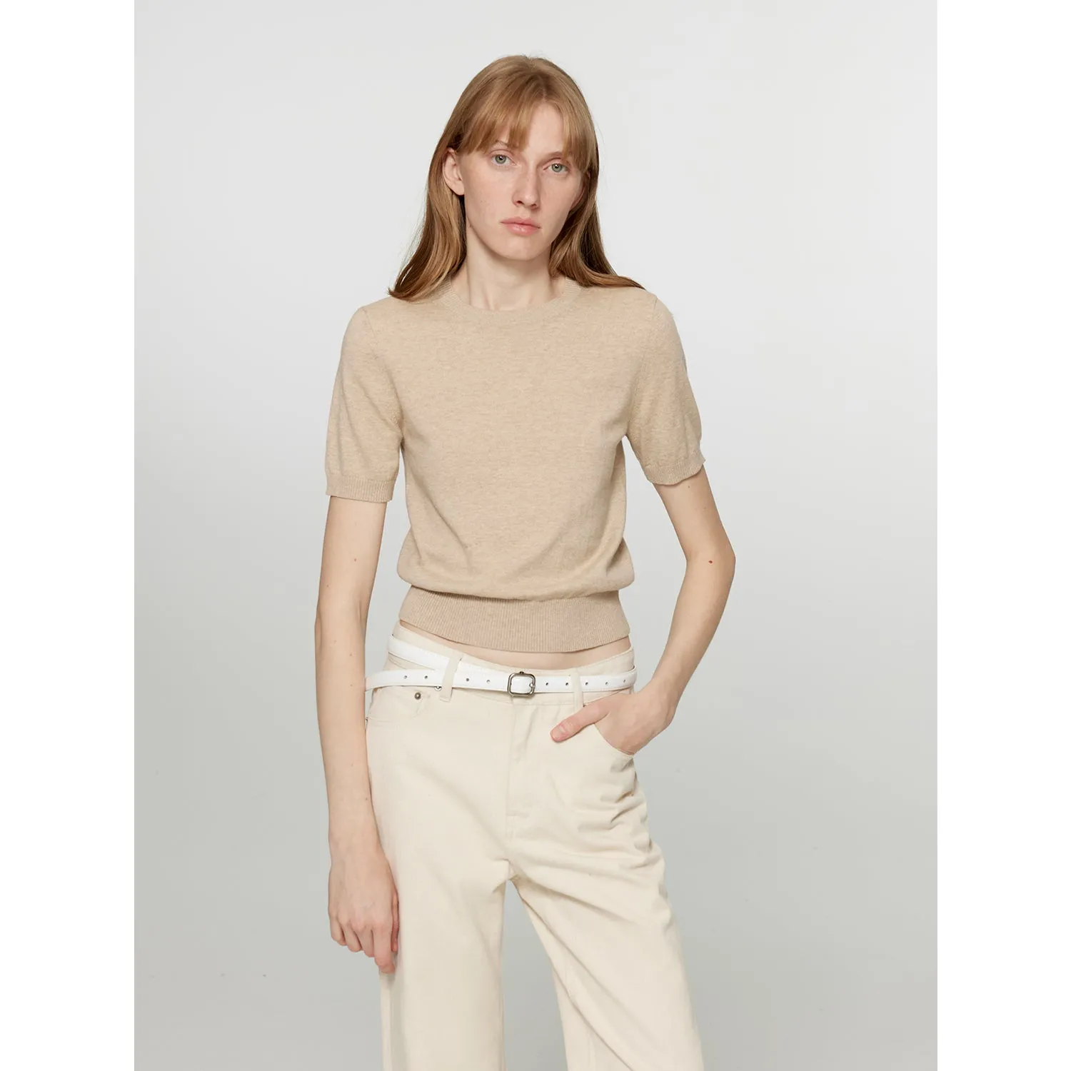 Wool Blend Layered Set