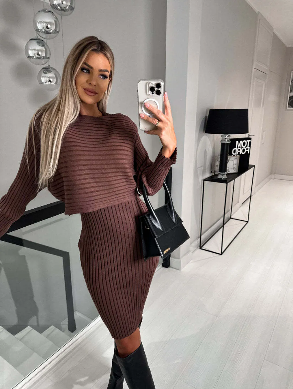 Wool turtleneck sweater