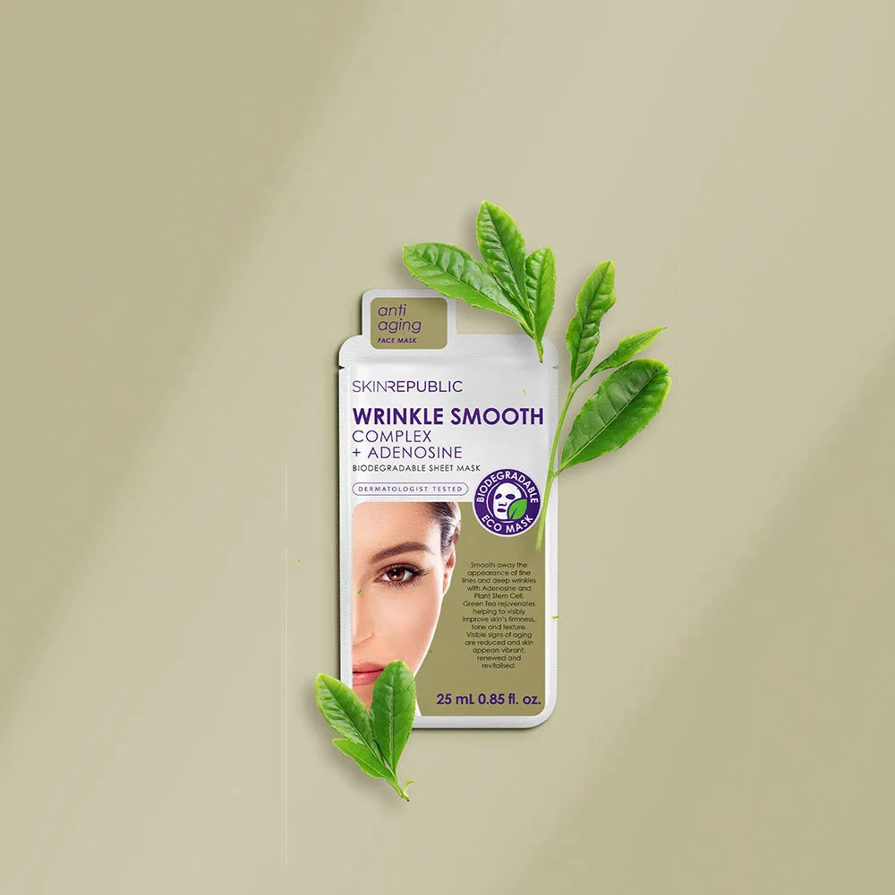 Wrinkle Smooth Complex   Adenosine Face Mask