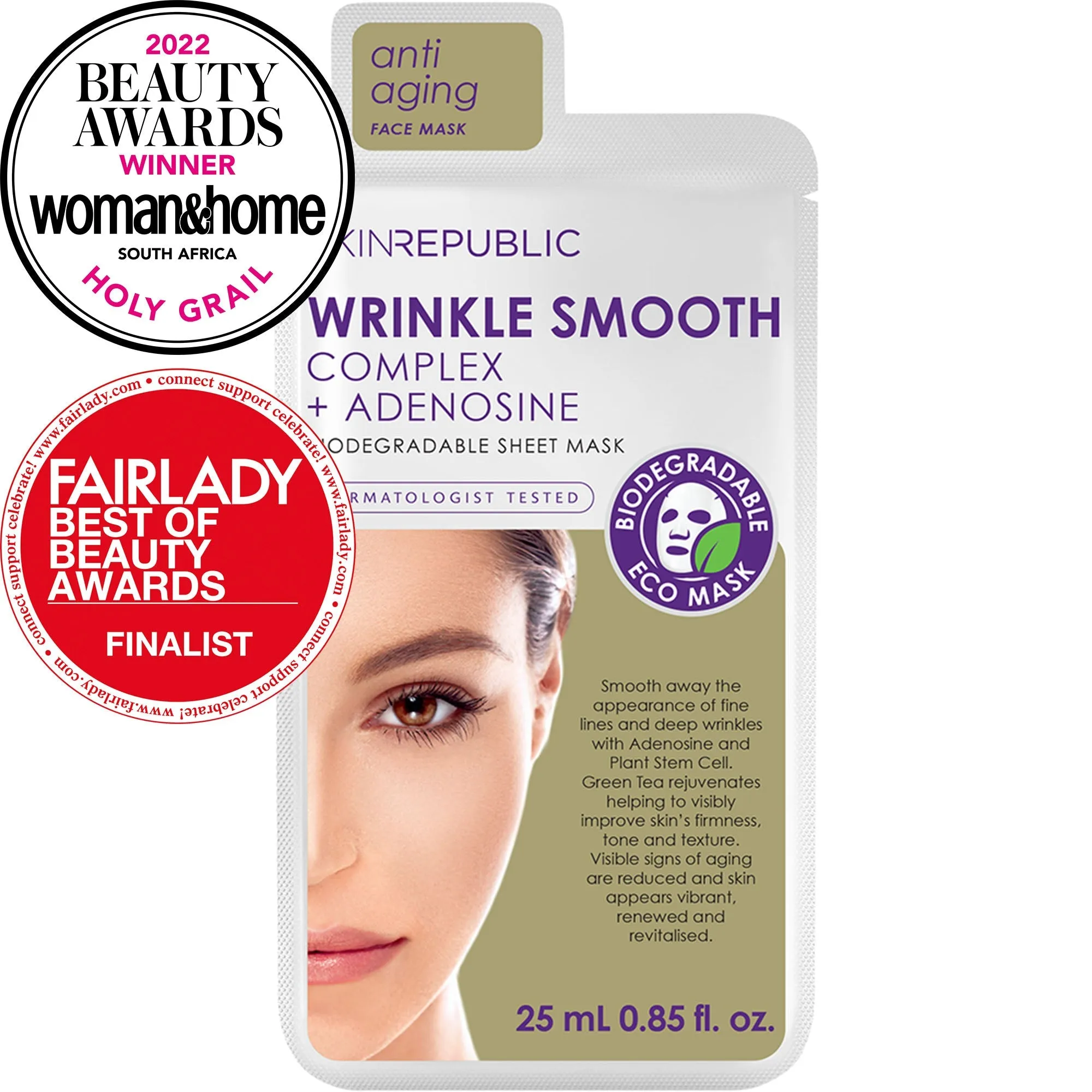 Wrinkle Smooth Complex   Adenosine Face Mask