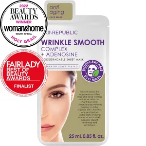 Wrinkle Smooth Complex   Adenosine Face Mask