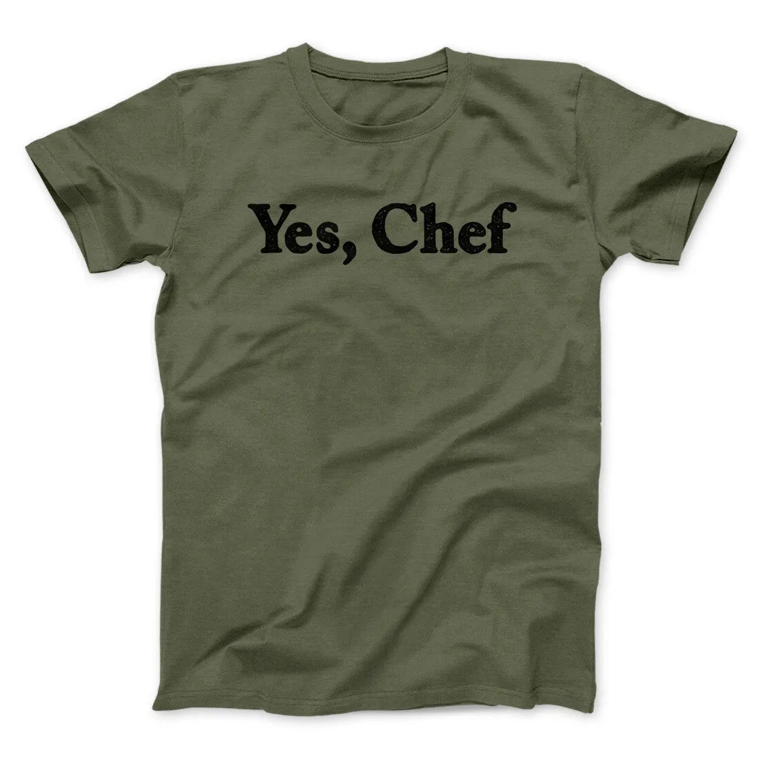 Yes Chef Men/Unisex T-Shirt