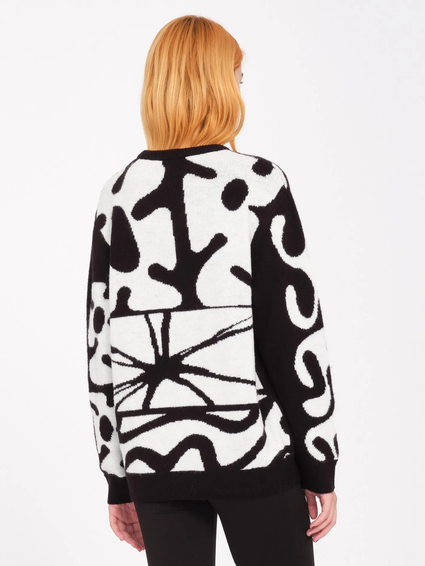 Zephyr Pullover - Black White