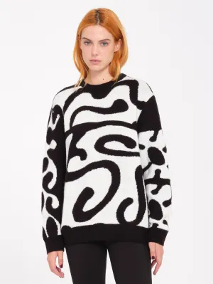 Zephyr Pullover - Black White